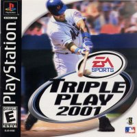 Triple Play 2001 Playstation box art